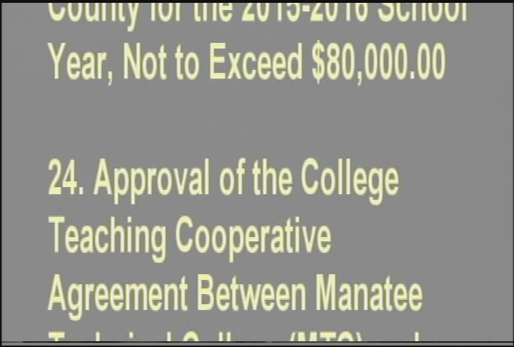 School Board Meeting June 9, 2015