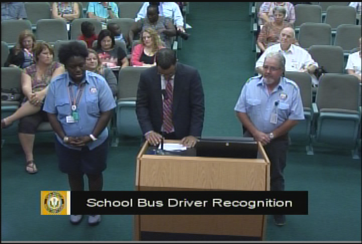 School Board Meeting September 8, 2015