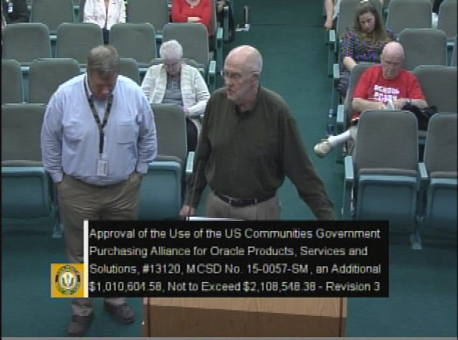 School Board Meeting March 8, 2016