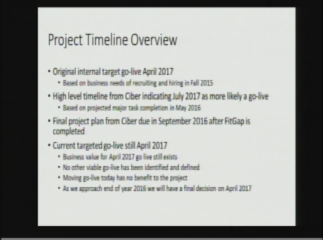 School Board Meeting August 9, 2016