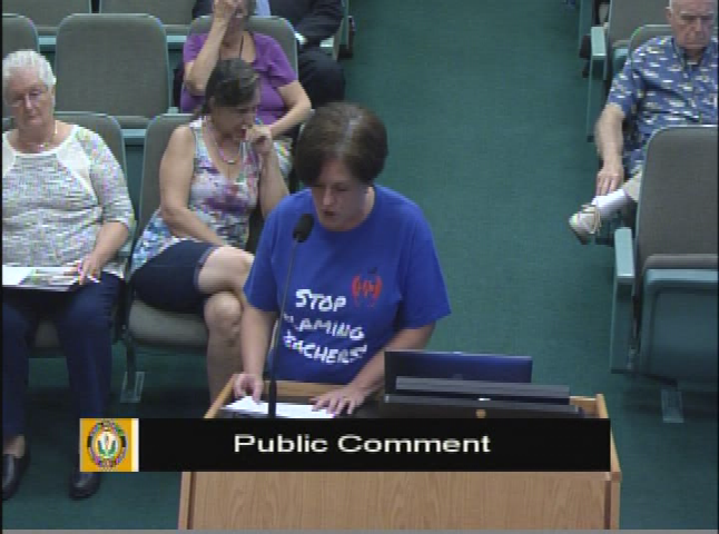 School Board Meeting September 13, 2016