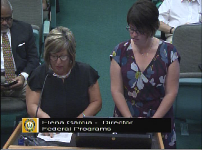 School Board Meeting September 27, 2016