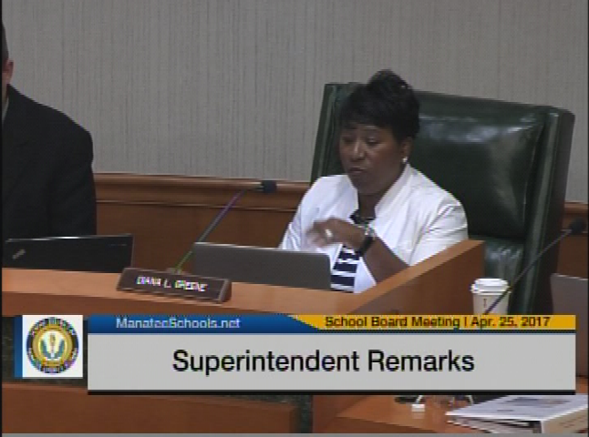 School Board Meeting April 25, 2017