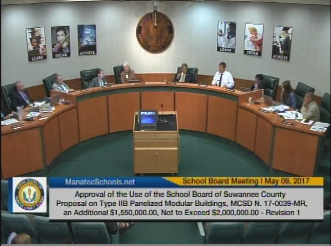 School Board Meeting May 9, 2017