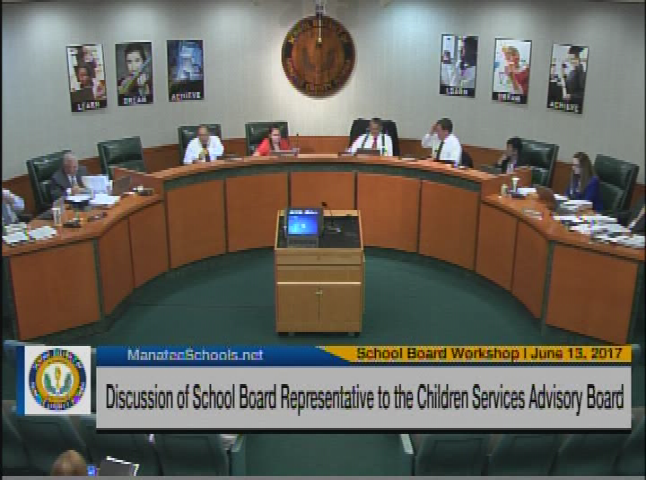 School Board Workshop June 13, 2017