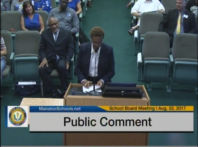 School Board Meeting August 22, 2017