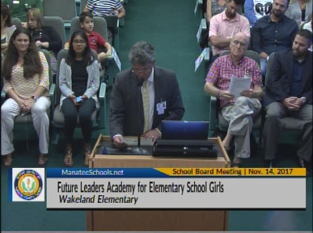School Board Meeting November 14, 2017