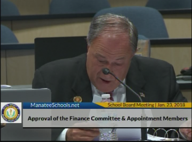 School Board Meeting Jan. 23, 2018