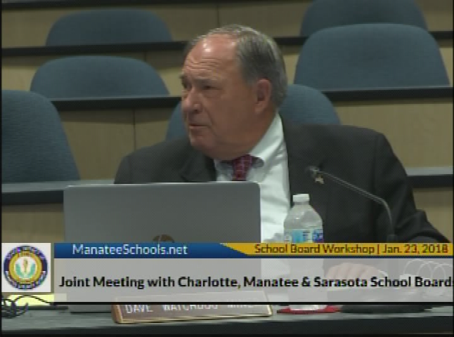 School Board Workshop Jan. 23, 2018