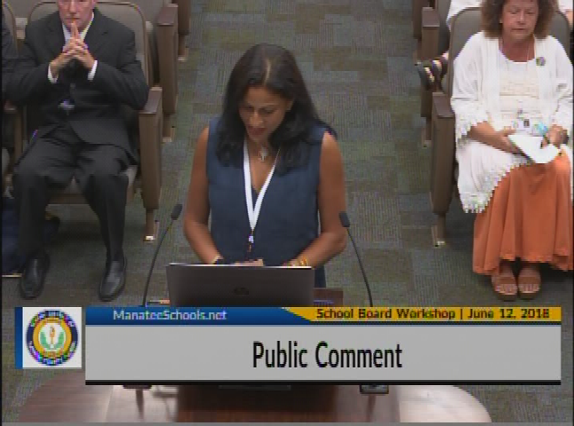 School Board Workshop June 12, 2018