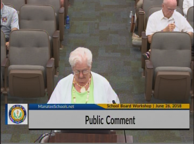 School Board Workshop June 26, 2018