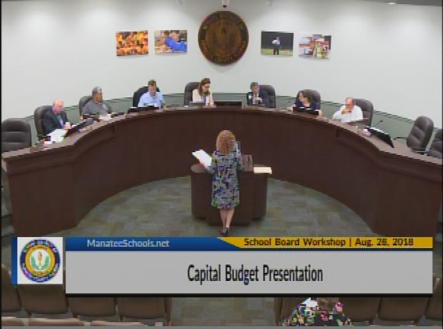 School Board Workshop August 28th 2018