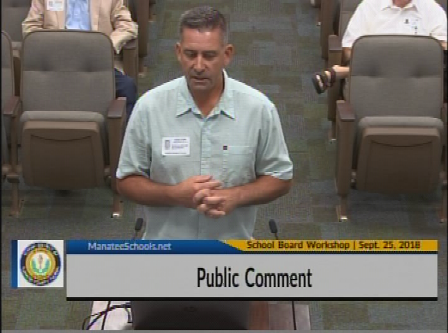 School Board Workshop September 25, 2018