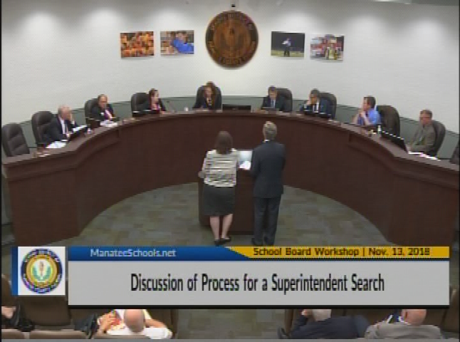 School Board Workshop November 13, 2018