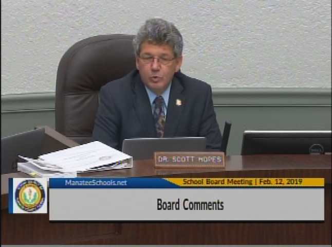 School Board Meeting February 12, 2019