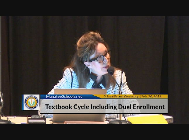 School Board Workshop February 26, 2019