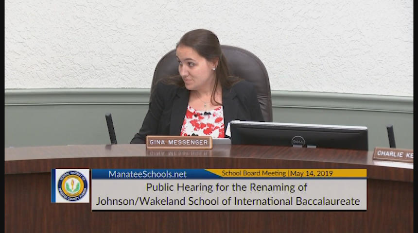 School Board Meeting May 14, 2019