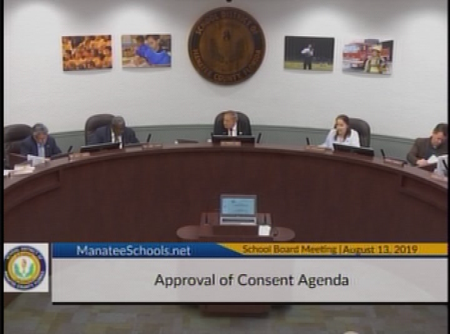 School Board Meeting, August 13 2019