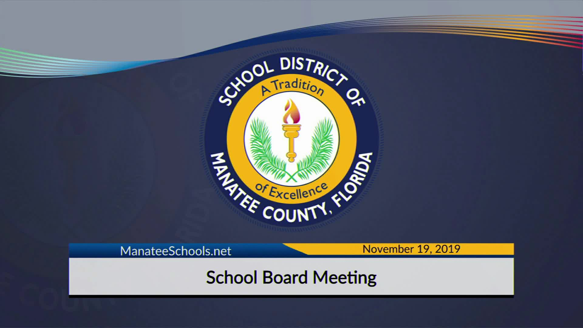 School Board Meeting Nov 19 2019
