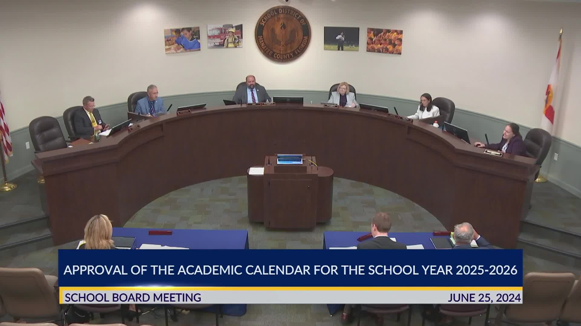 School Board Meeting June 25, 2024