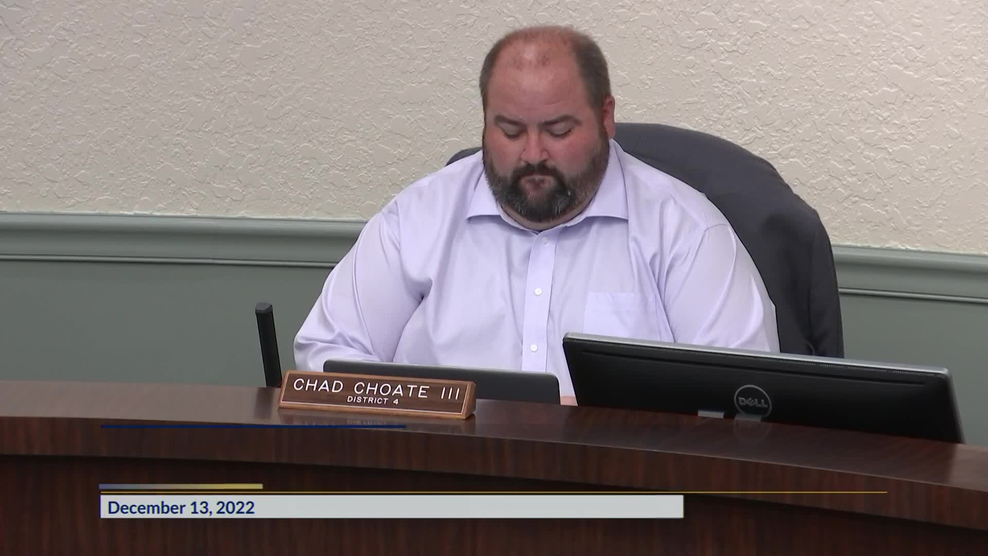 School Board Workshop December 13, 2022