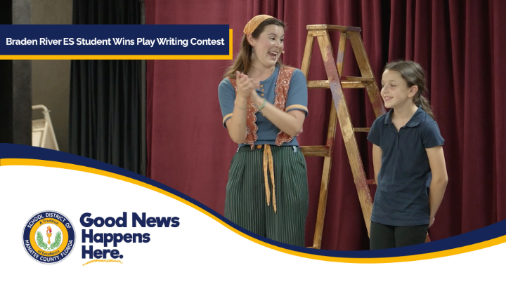 Thumbnail image for Braden River ES Student Wins Play Writing Contest